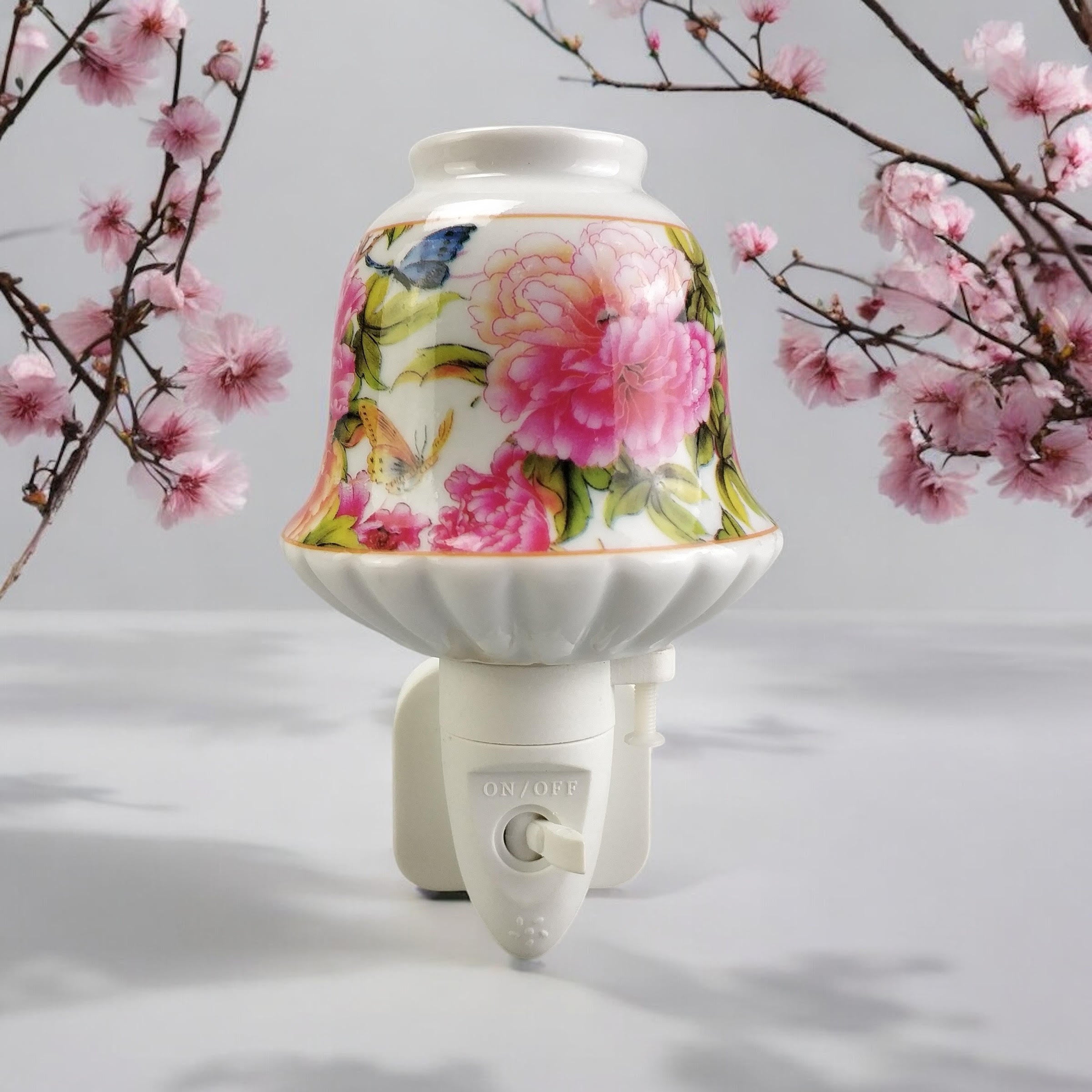 8 Inch Floral Multi-Color LED Nightlight