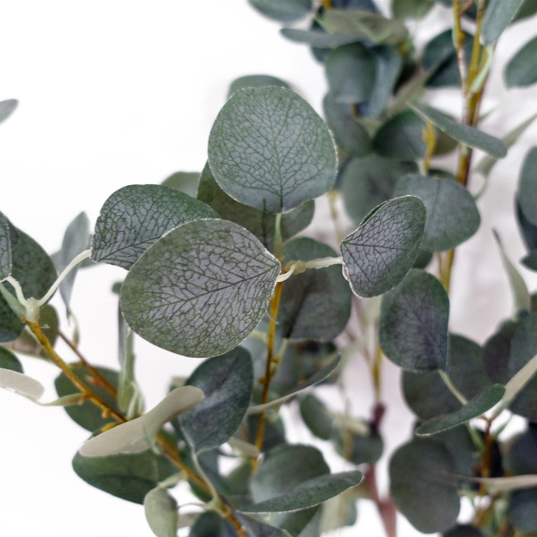150cm Premium Artificial Eucalyptus Tree in Weighted Plastic Pot