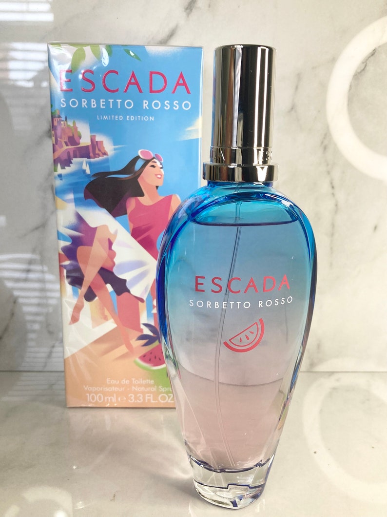 Escada Sorbetto Rosso Eau De Toilette Spray 100ml Limited Edition