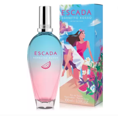 Escada Sorbetto Rosso Eau De Toilette Spray 100ml Limited Edition