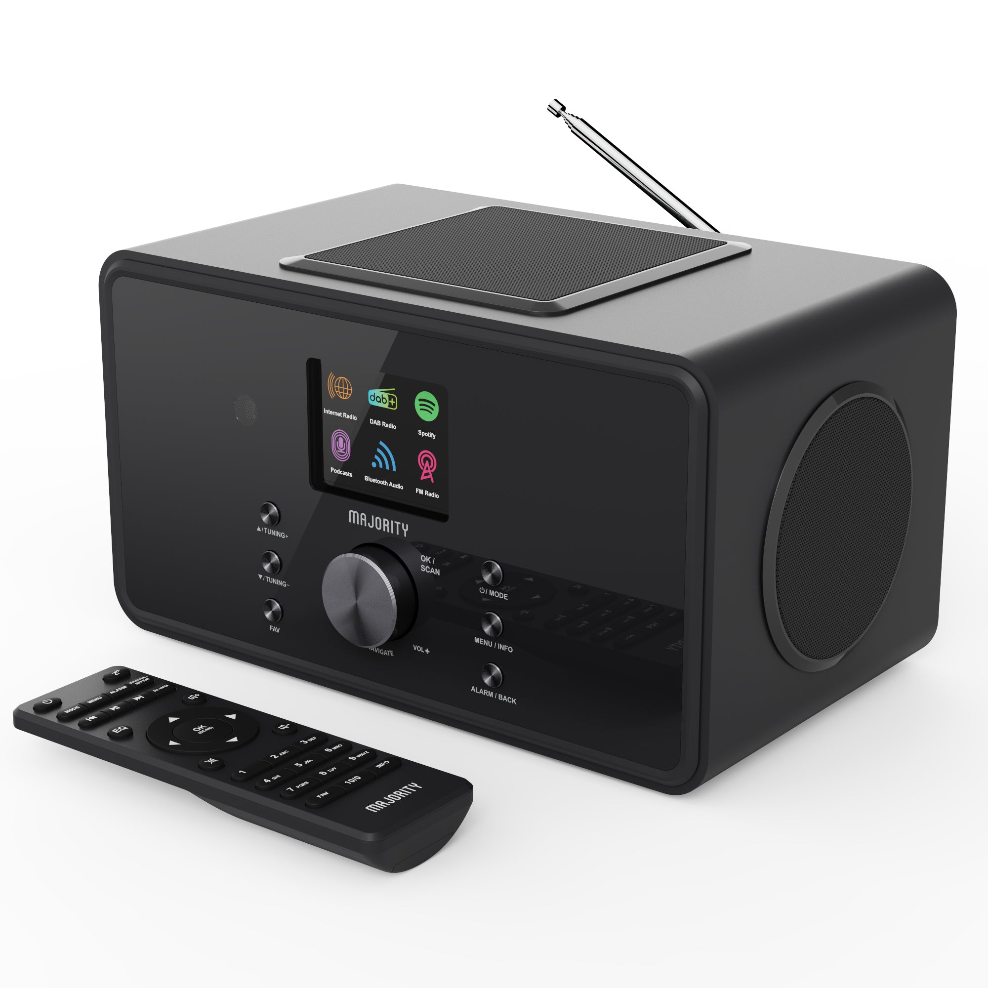 MAJORITY BARD MUSIC SYSTEM BLACK