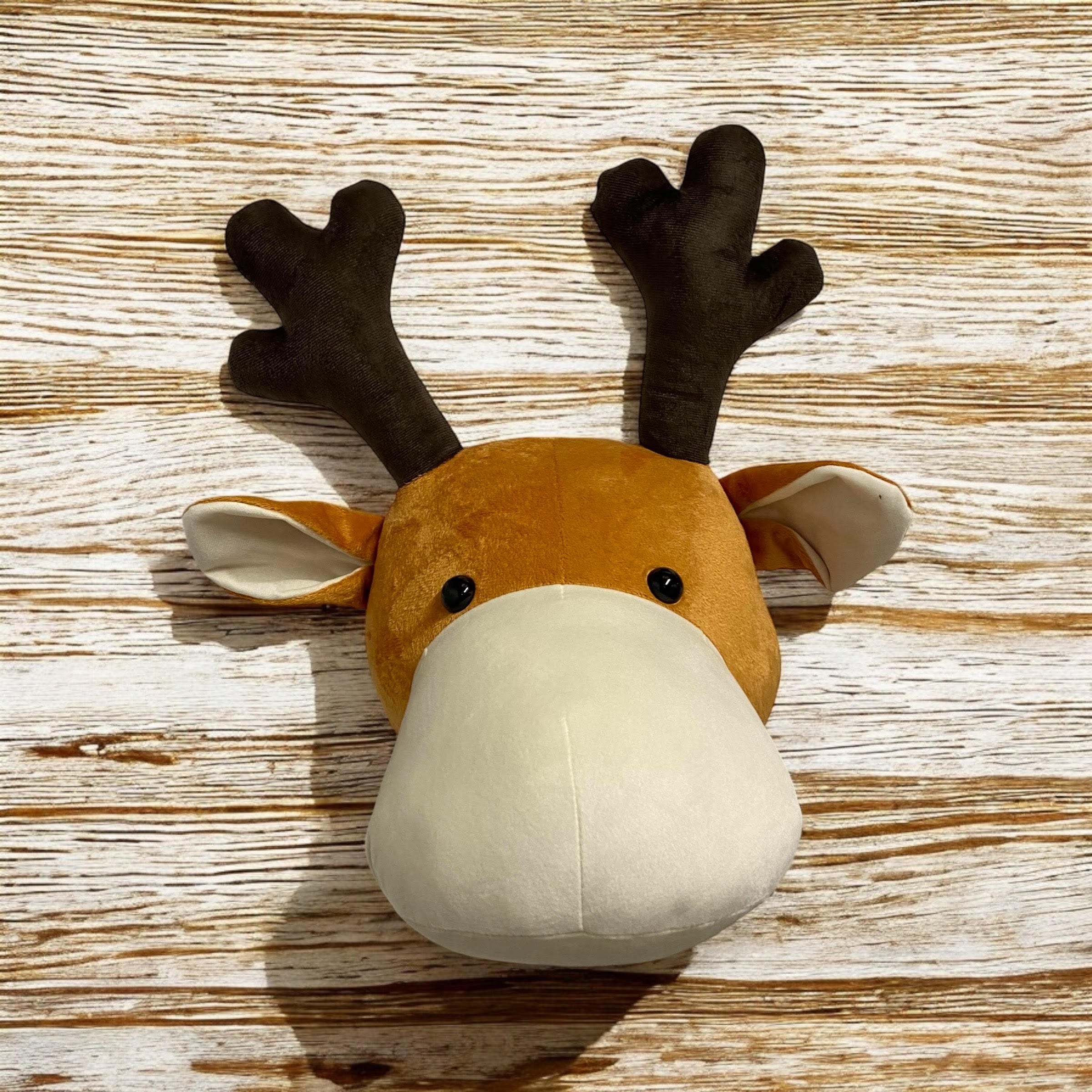 MSL 26cm Multi-Colored Reindeer Head Wall Hanger