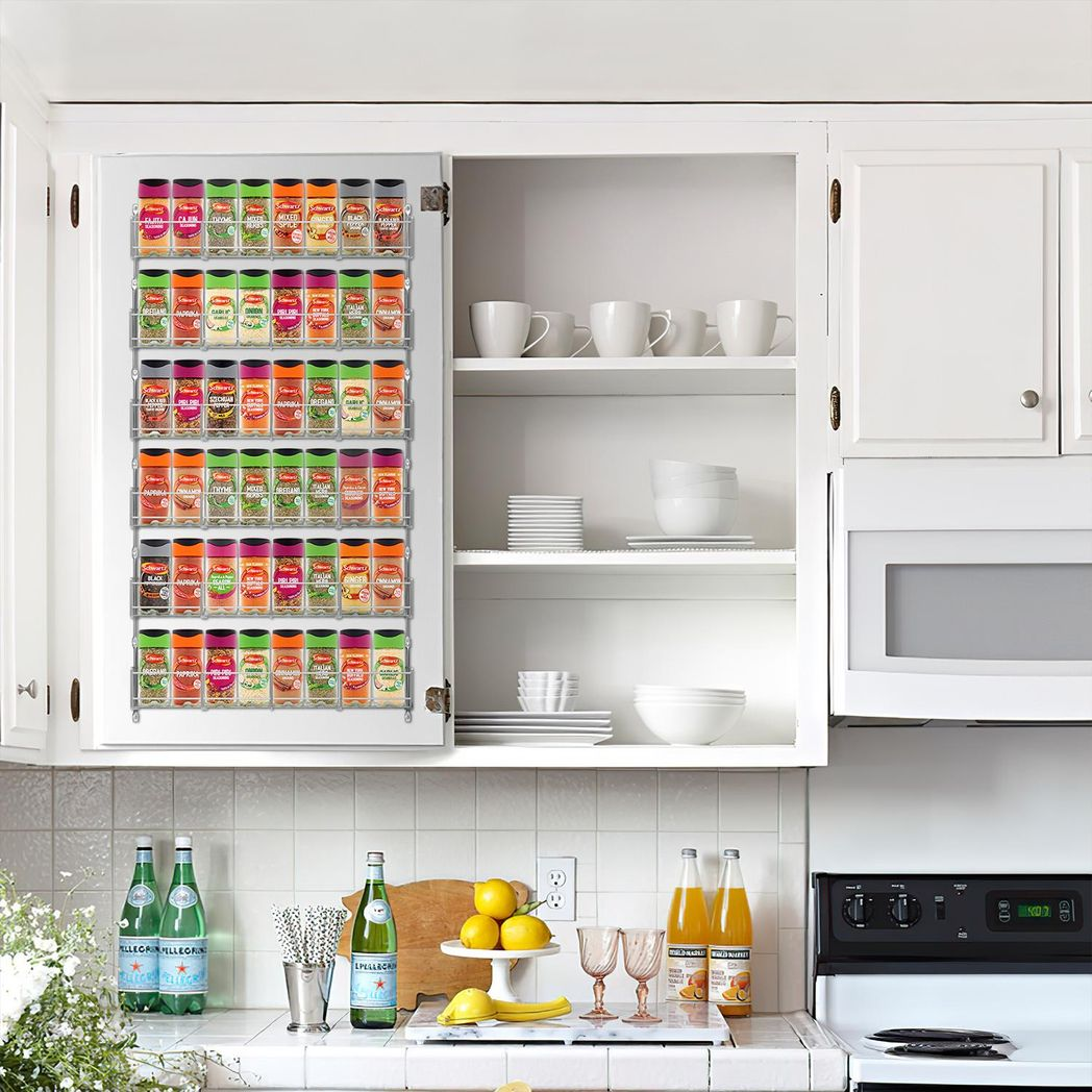 Vinsani 3 Tier Herb and Spice Rack for Organised Storage