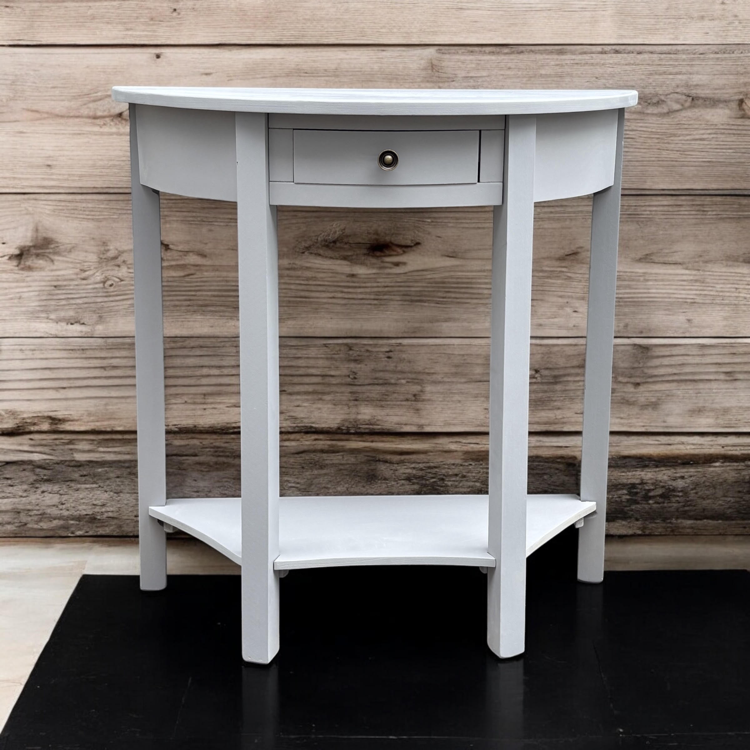 MSL 80cm 2 Drawer Side Table with Storage Drawer, Hand Finished Bedside Table
