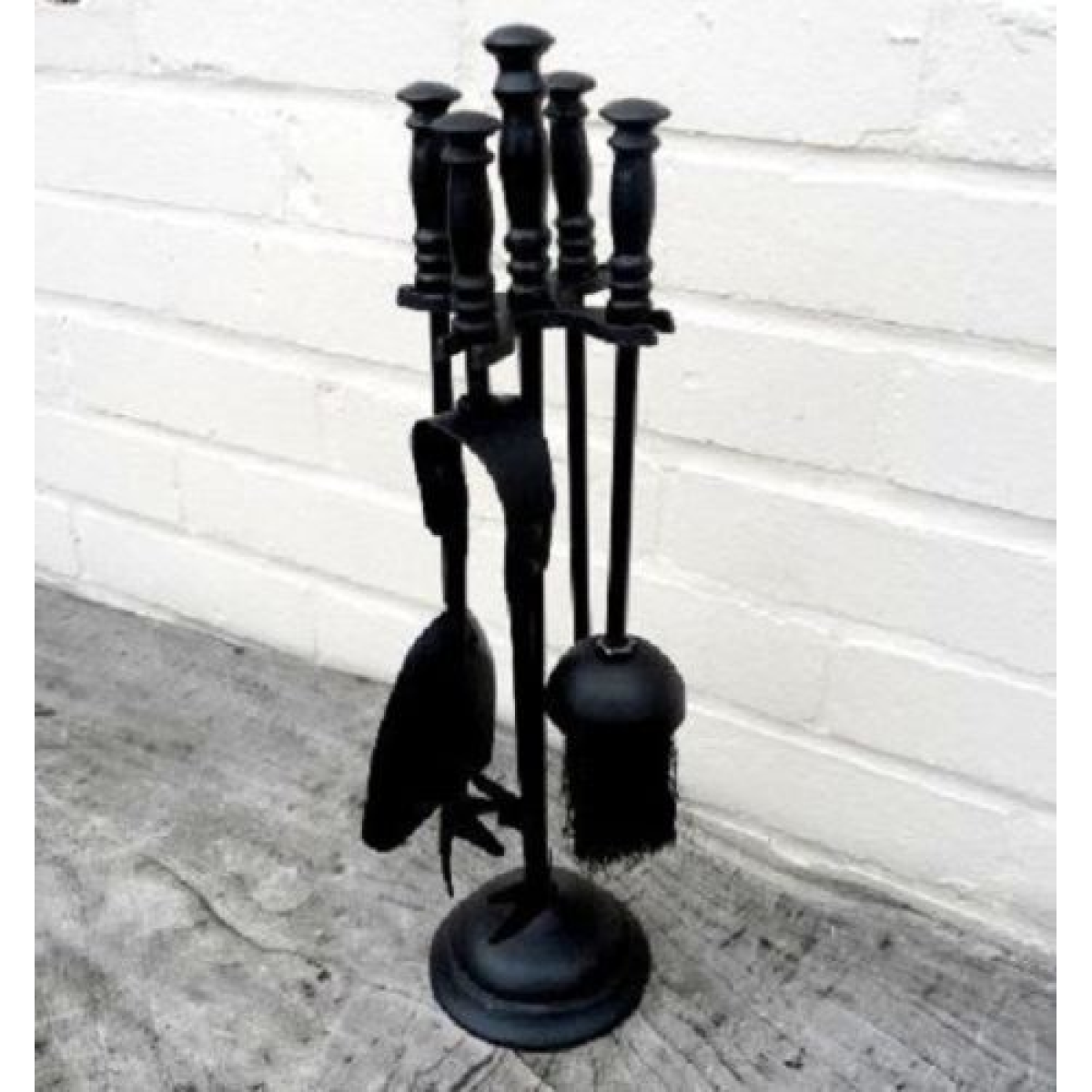 5-Piece Milan Fireplace Set