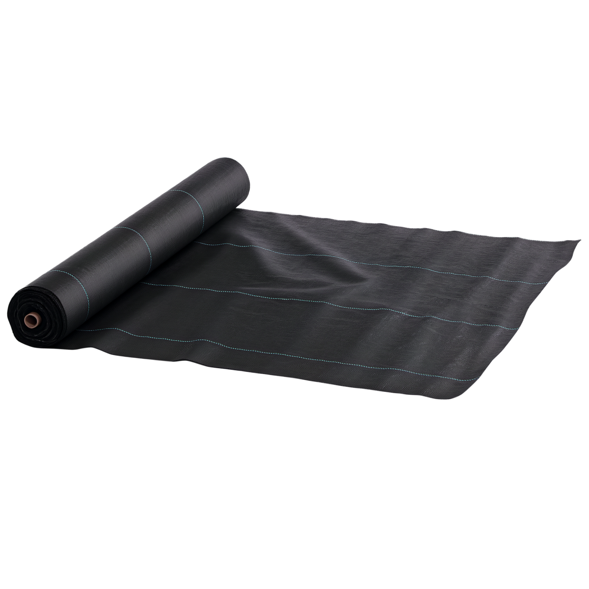 Outsunny Heavy Duty Weed Control Membrane 2 x 100m, Black