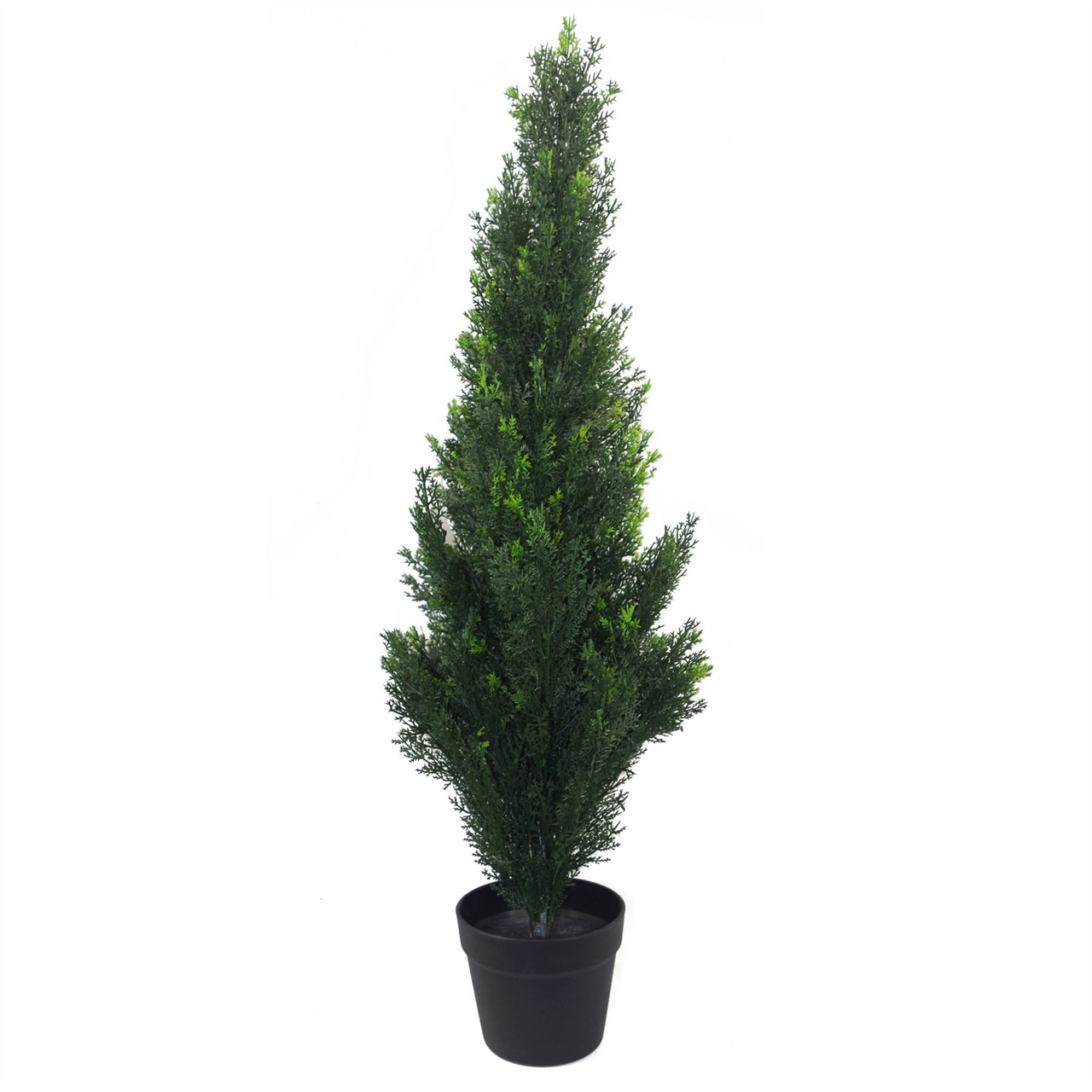 90cm Artificial Cedar Cypress Topiary Tree UV Resistant Indoor Outdoor