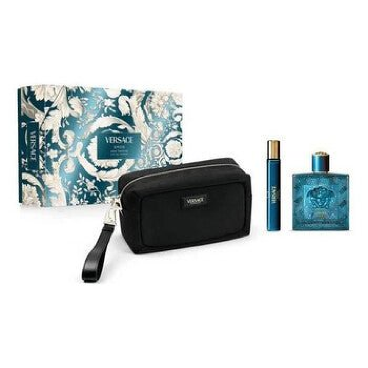 Versace Dylan Blue Eau de Toilette Gift Set 100ml + 10ml + Pouch