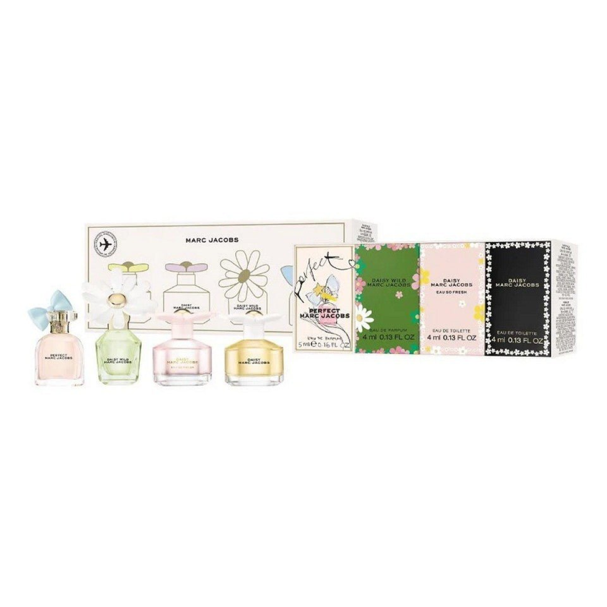 Marc Jacobs Miniature Gift Set – Daisy, Fresh, Wild & Perfect