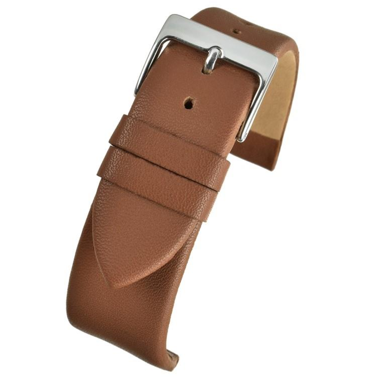Tan Calf Leather Watch Strap 28mm