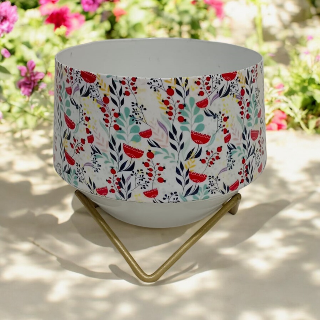 MSL 13cm Iron Planter on Stand