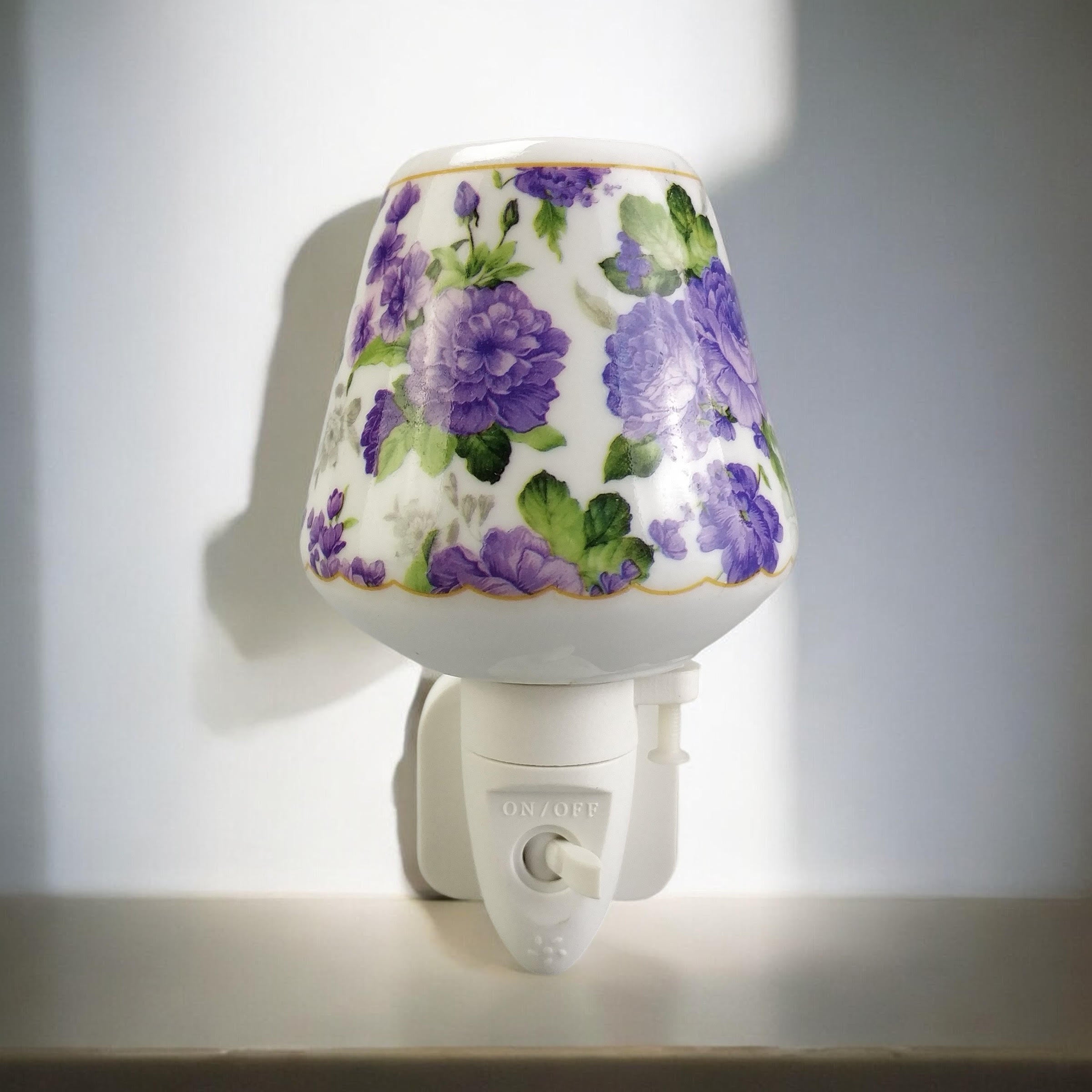 MSL 8 Inch Multi-Color Floral LED Nightlight