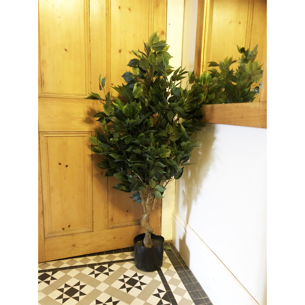 Leaf 110cm Realistic Artificial Ficus Tree Plant