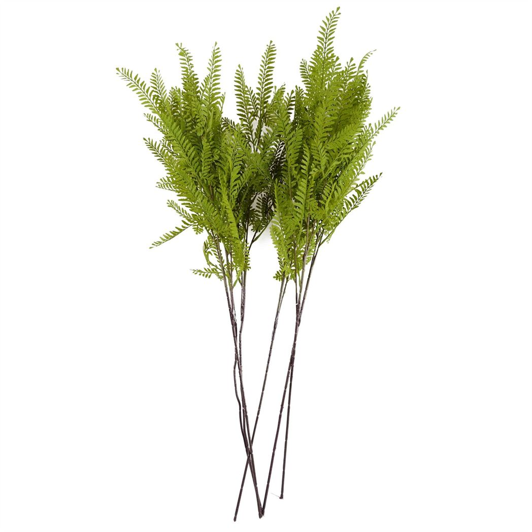 Leaf Pack of 6 x 95cm Artificial Himalayan Maidenhair Fern Stems