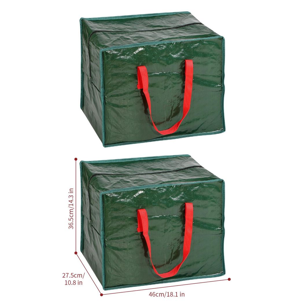 Vinsani Christmas Baubles & Tinsel Storage Bag for Decorations, Ornaments, Gift Wrapping Paper & Accessories