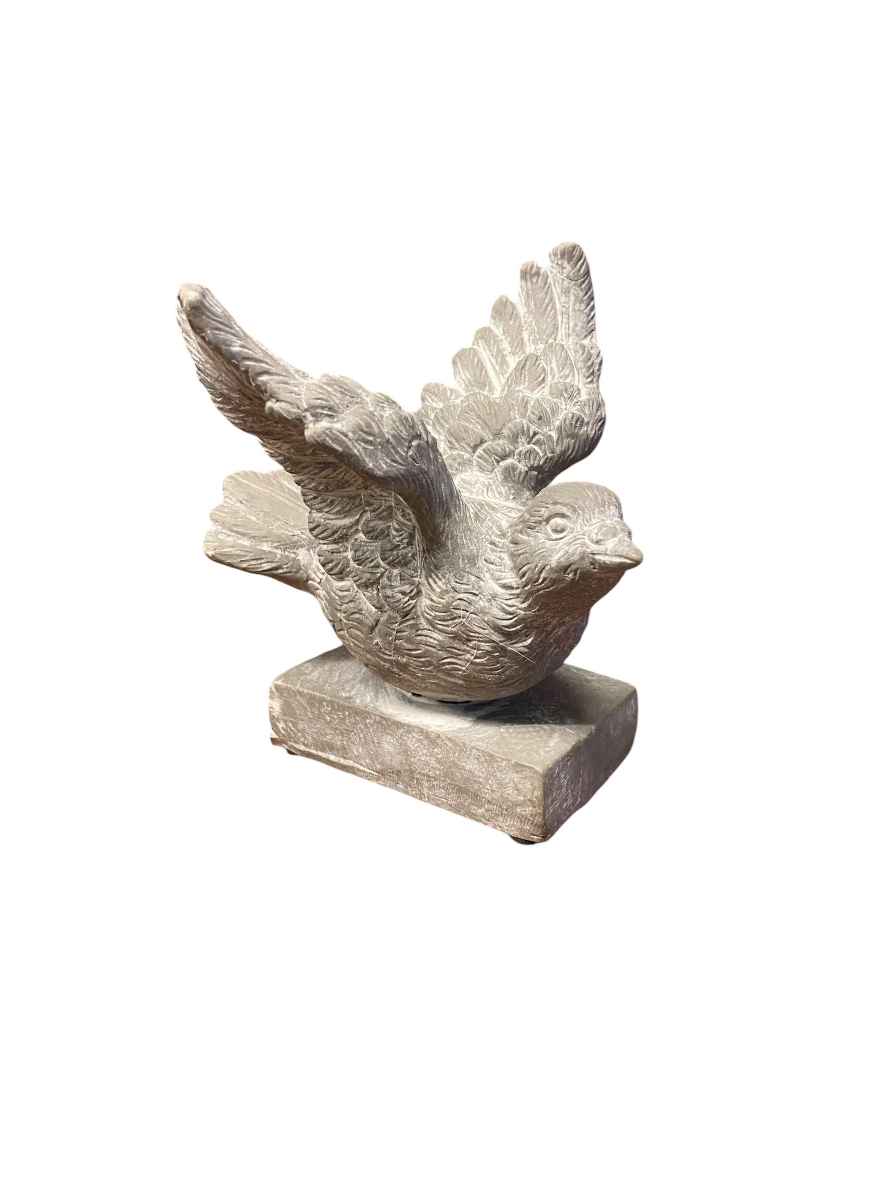 MSL 13cm Resin Bird Hand Finished Indoor/Outdoor Home Decor