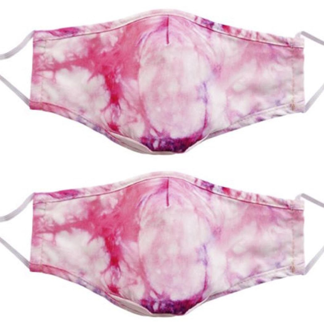 FaceMask-Adult-TieDye-Pink