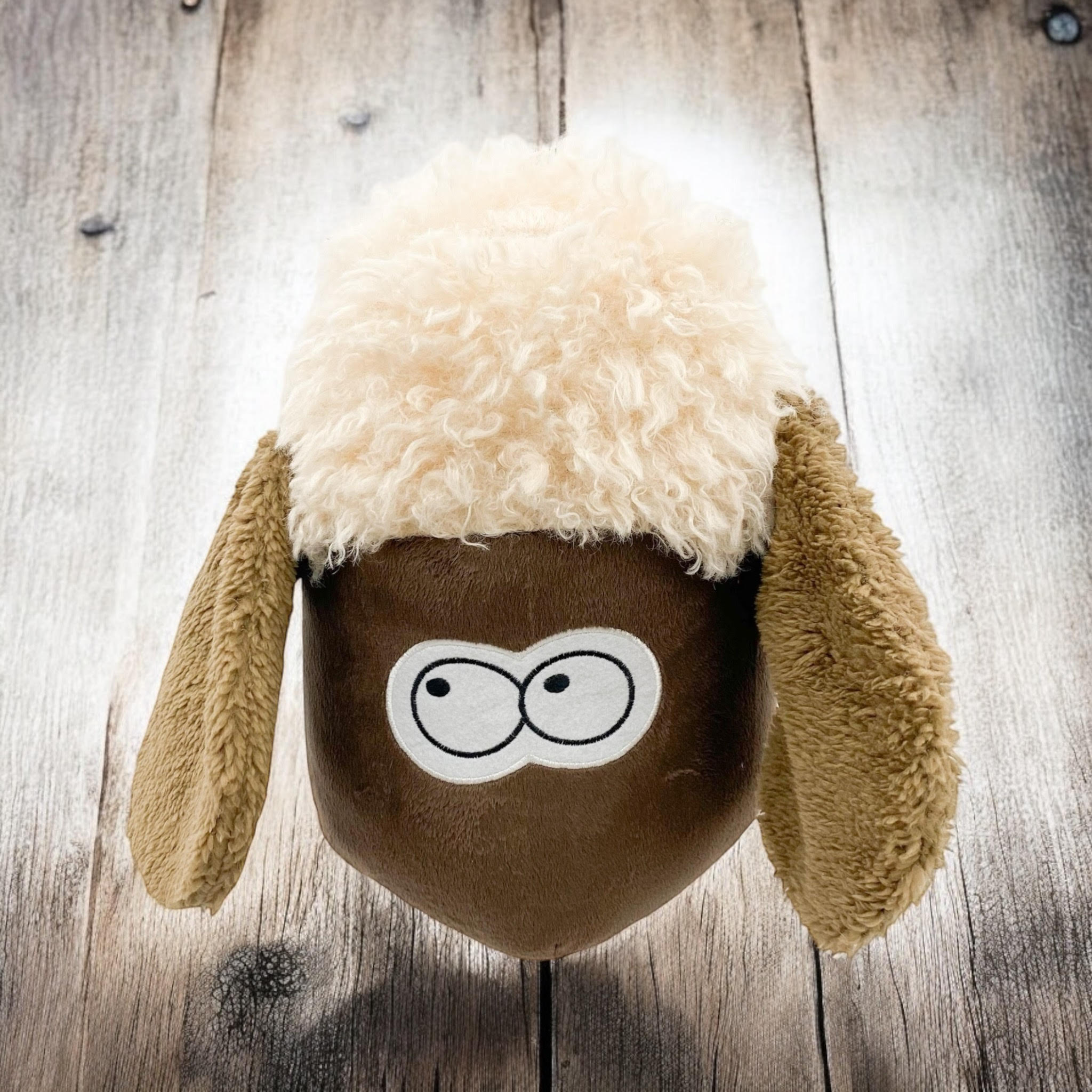 MSL 30 cm Multi-Colored Sheep Head Wall Hanger