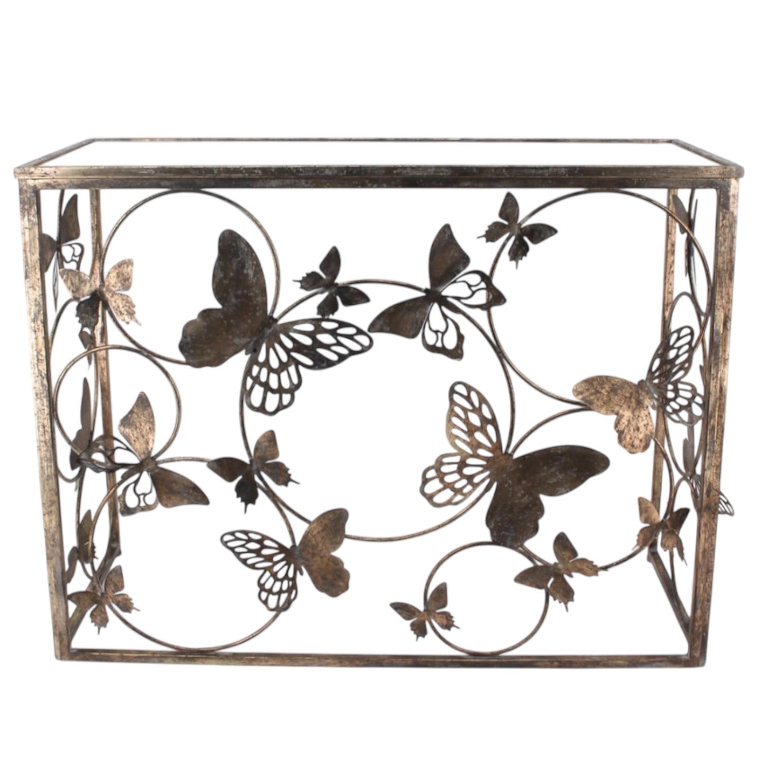 MSL 102cm Metal Butterfly Table