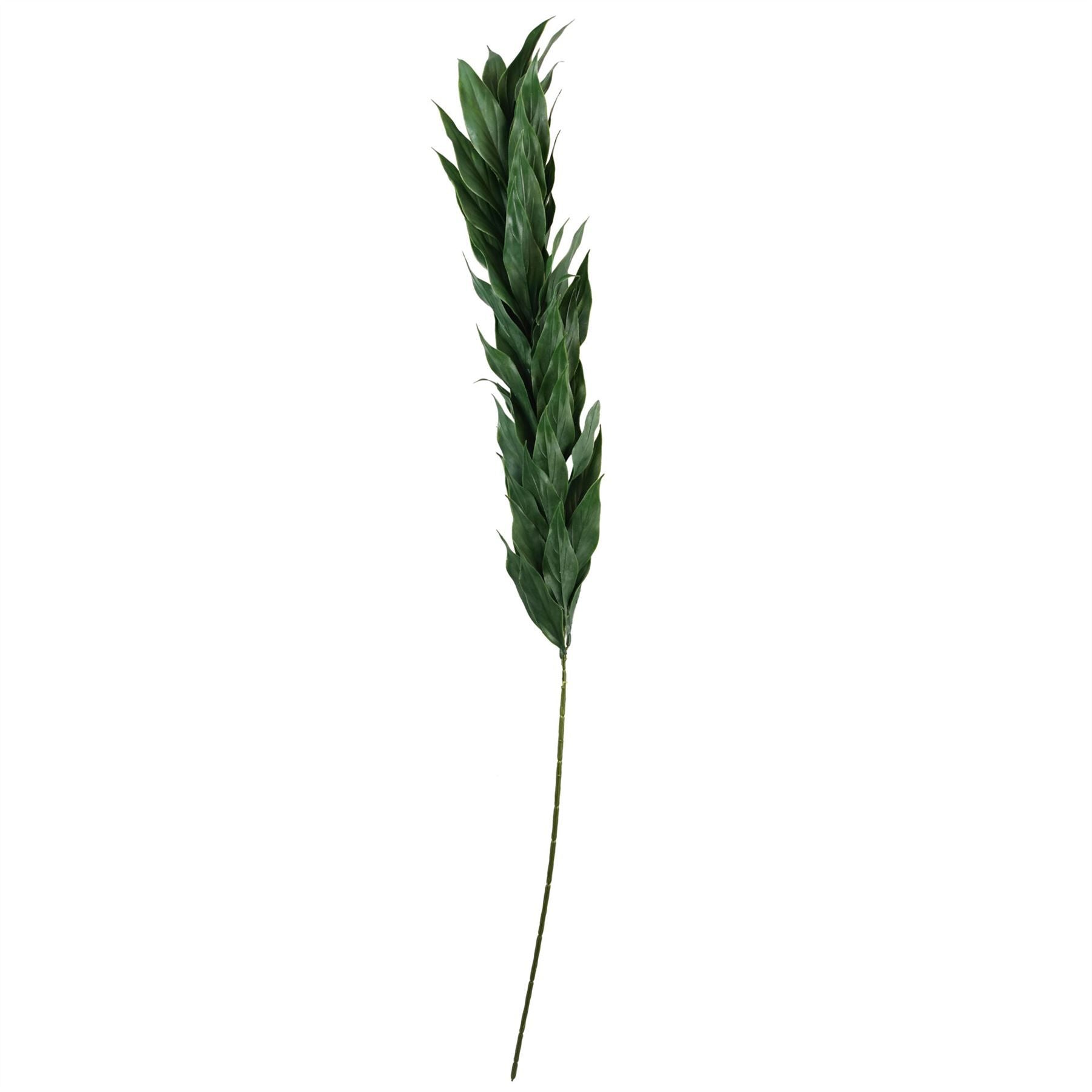 Leaf 100cm Artificial Plastic Decorative Leaf Spray with Wired Shapable Stem