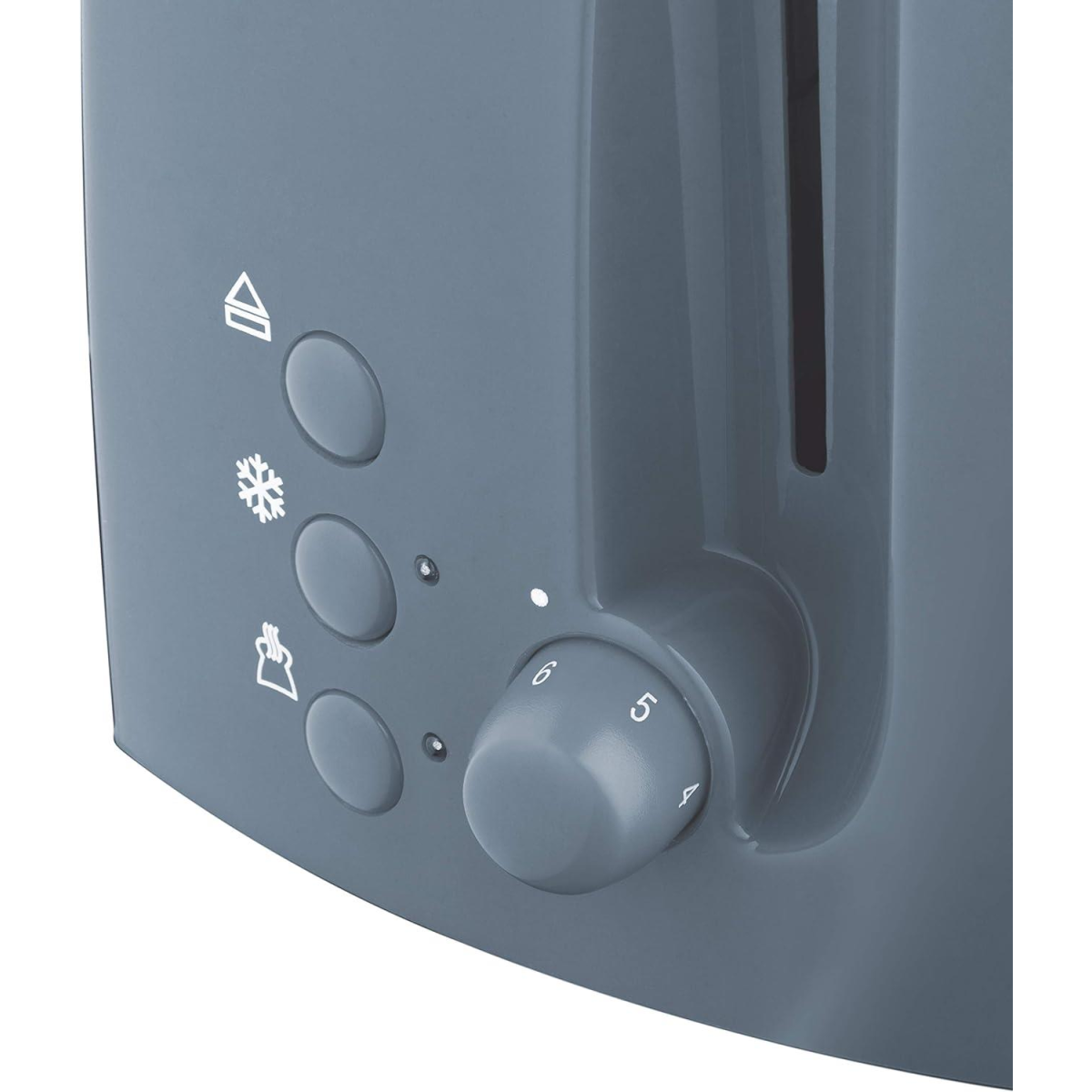 Russell Hobbs Textures 2-Slice Toaster 850 W, Grey 21644