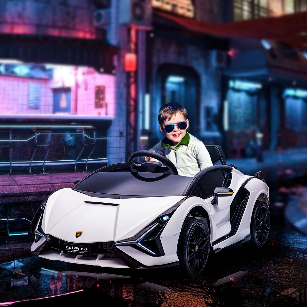Licensed Lamborghini SIAN 12V Kids Ride On Car with Remote Control