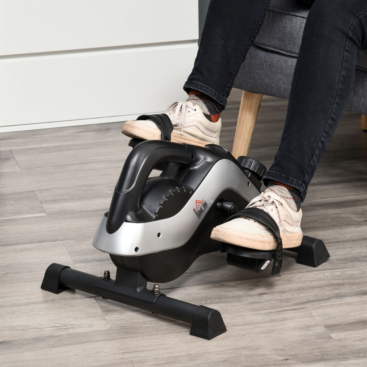 Mini Exercise Bike with 8-Level Magnetic Resistance and LCD Display