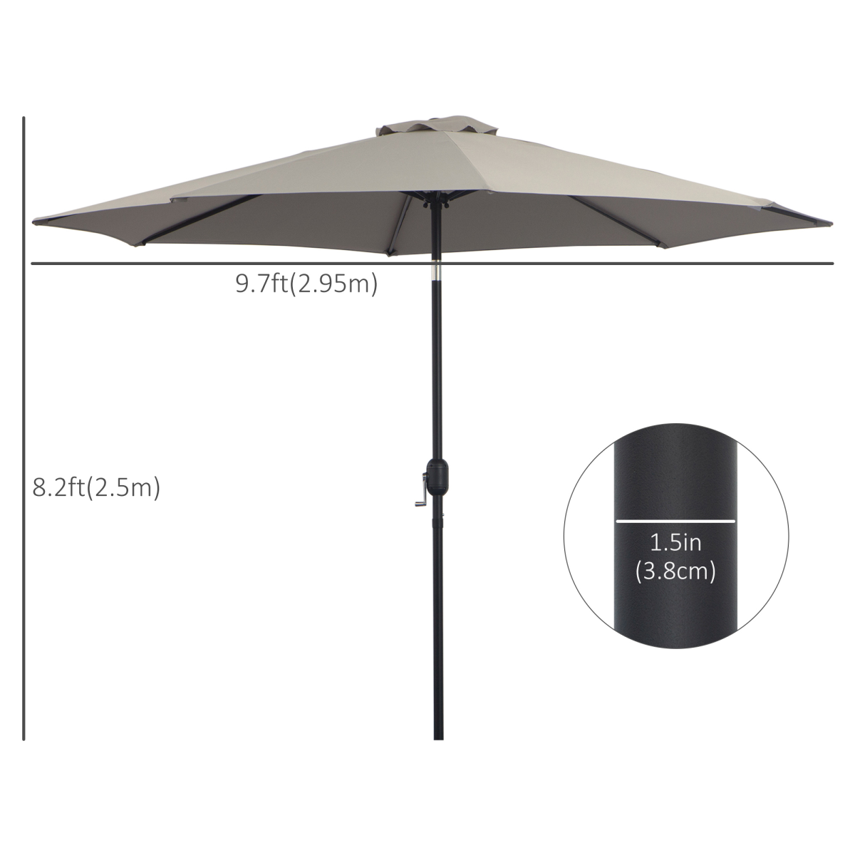 Wall Mounted Umbrella