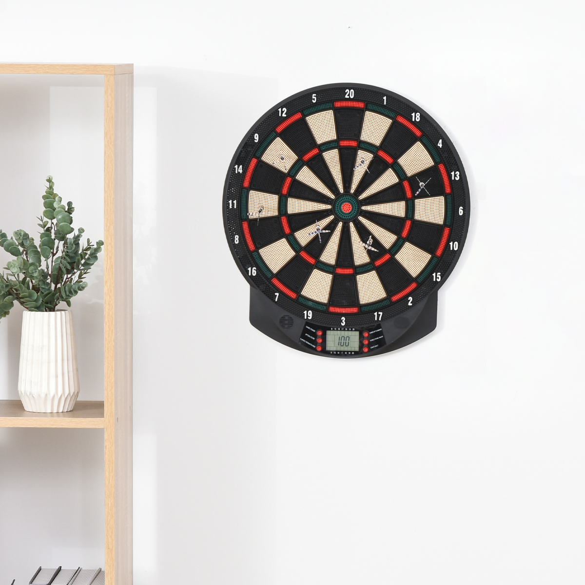 Electronic Dartboard, 26 Games, 185 Variations, 6 Darts