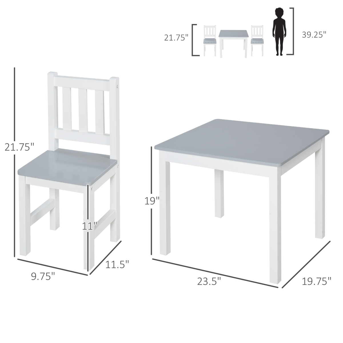 Kids Desk and Chair Set