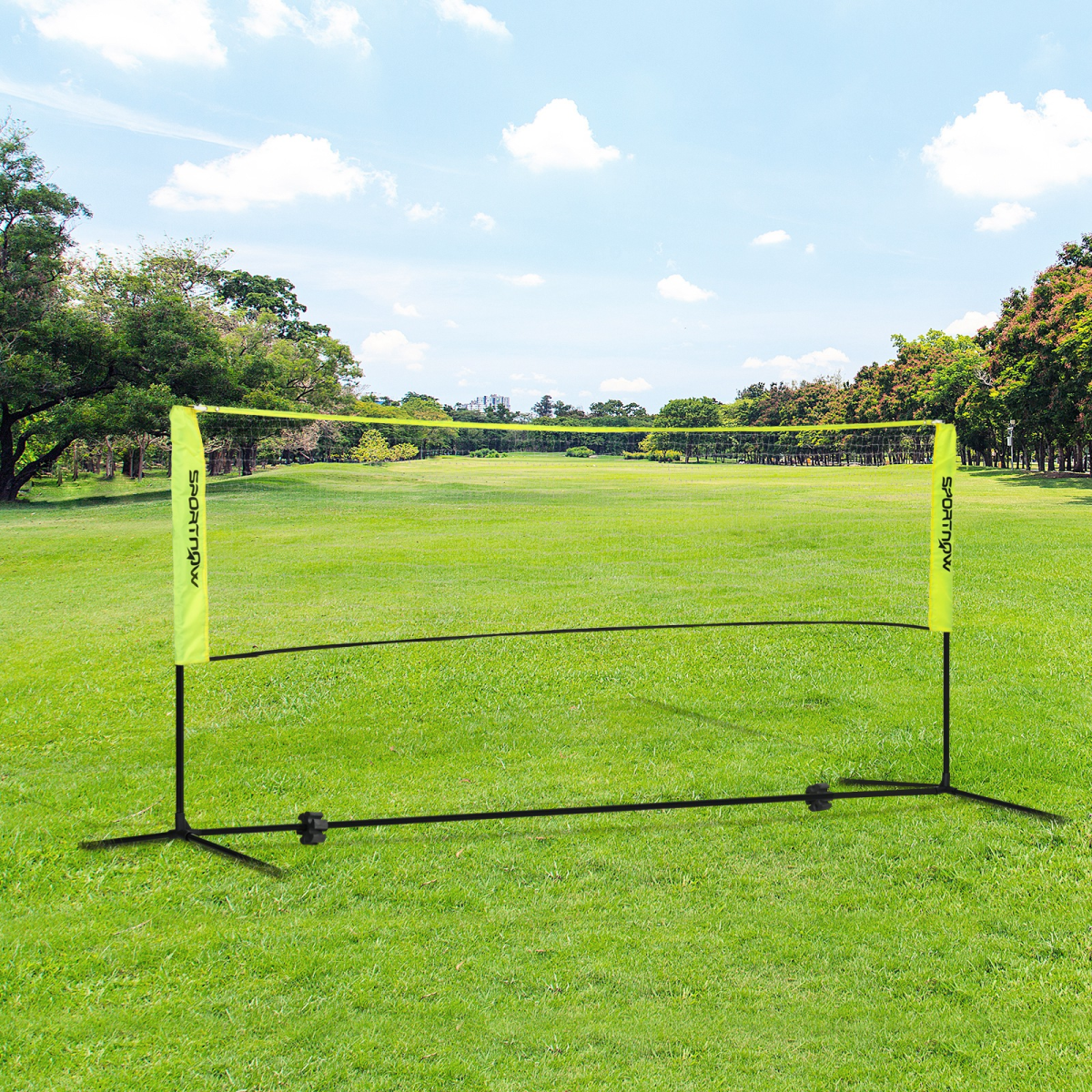 SPORTNOW 3m Adjustable Badminton Net for Tennis, Pickleball & Volleyball