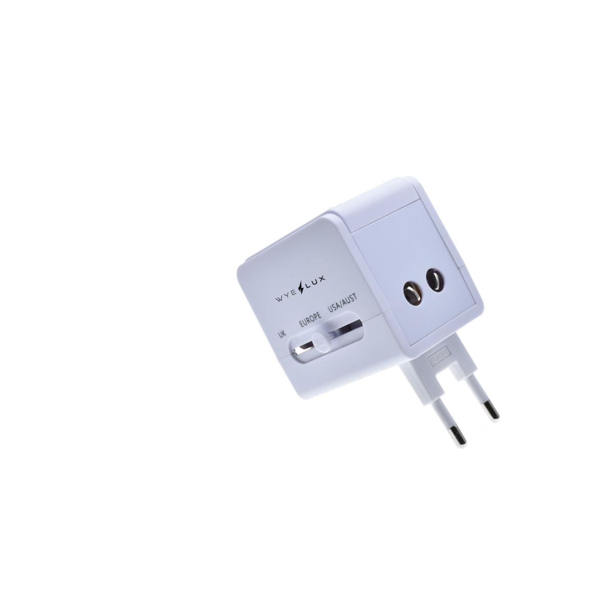 WYEFLUX Global Connect Travel Adaptor USB-A & USB-C Ports