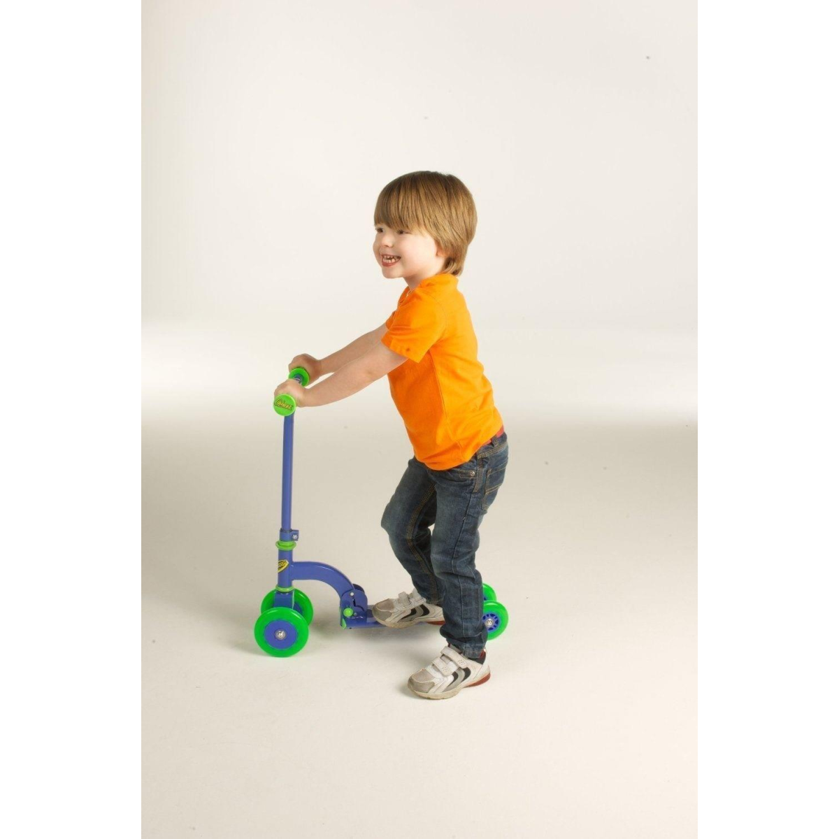Ozbozz My First Folding Push Scooter Blue Outdoor Game for Boys SV12316