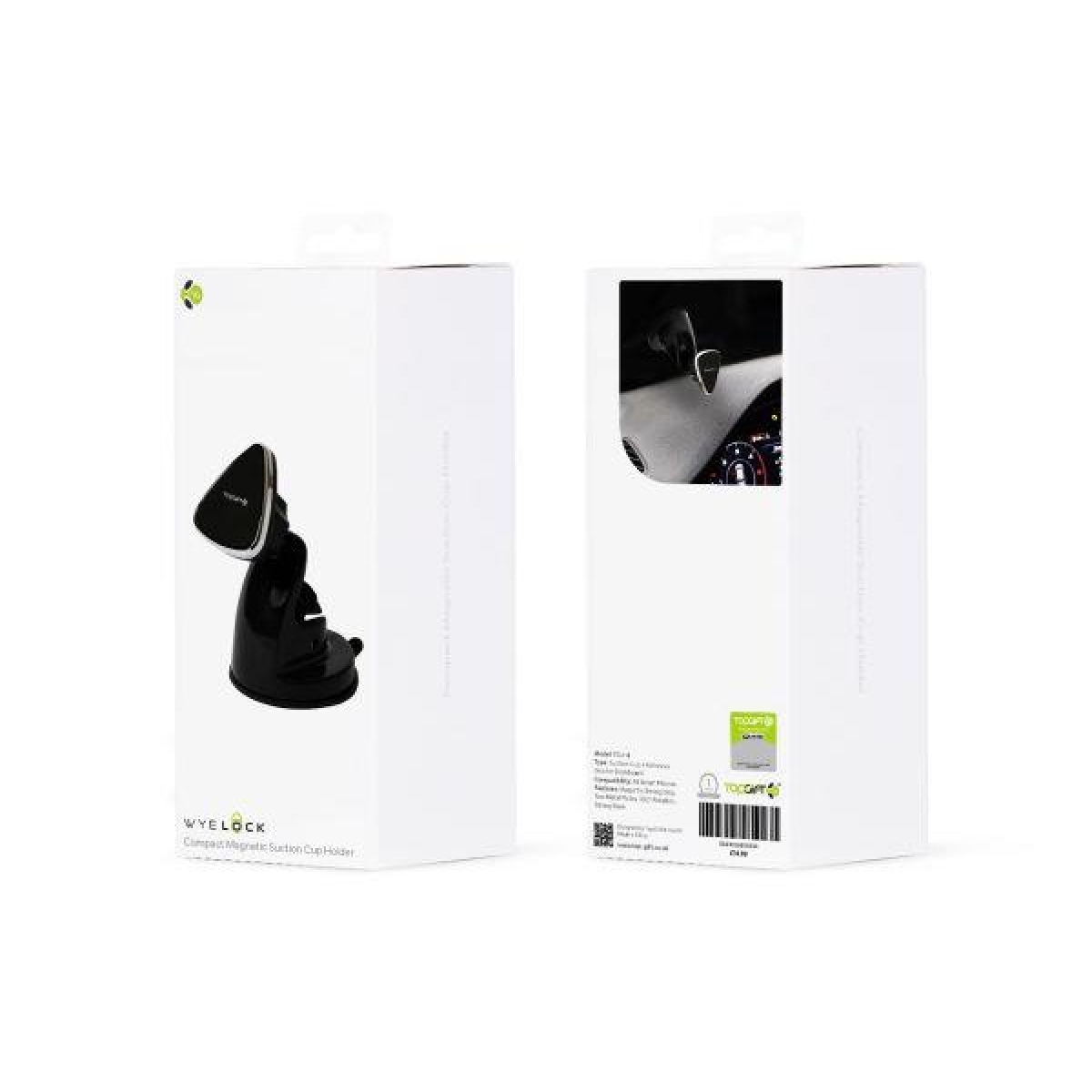 WYE Magnetic Suction Dashboard Phone Holder with 360° Rotation