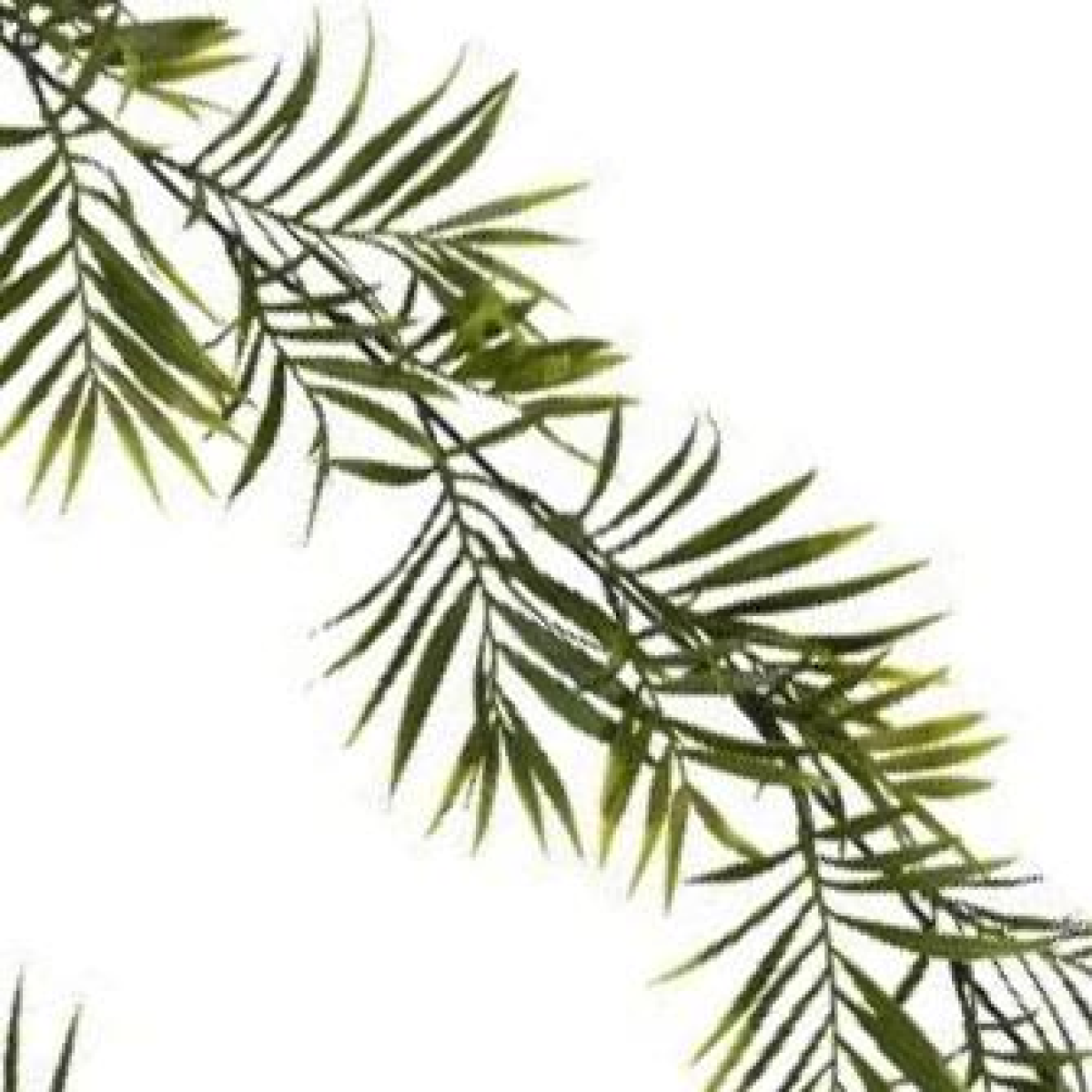 Leaf 190cm Fire Retardant Artificial Palm Garland