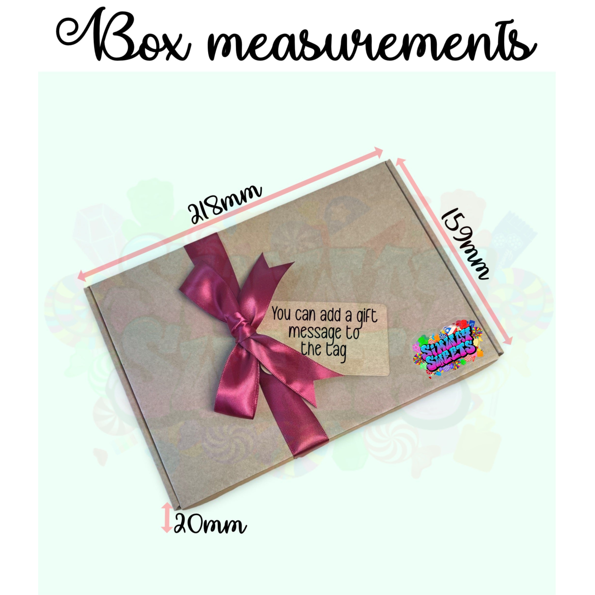 Fun Father’s Day Novelty Chocolate Wrapper Gift Box (Simway Sweets) HTML