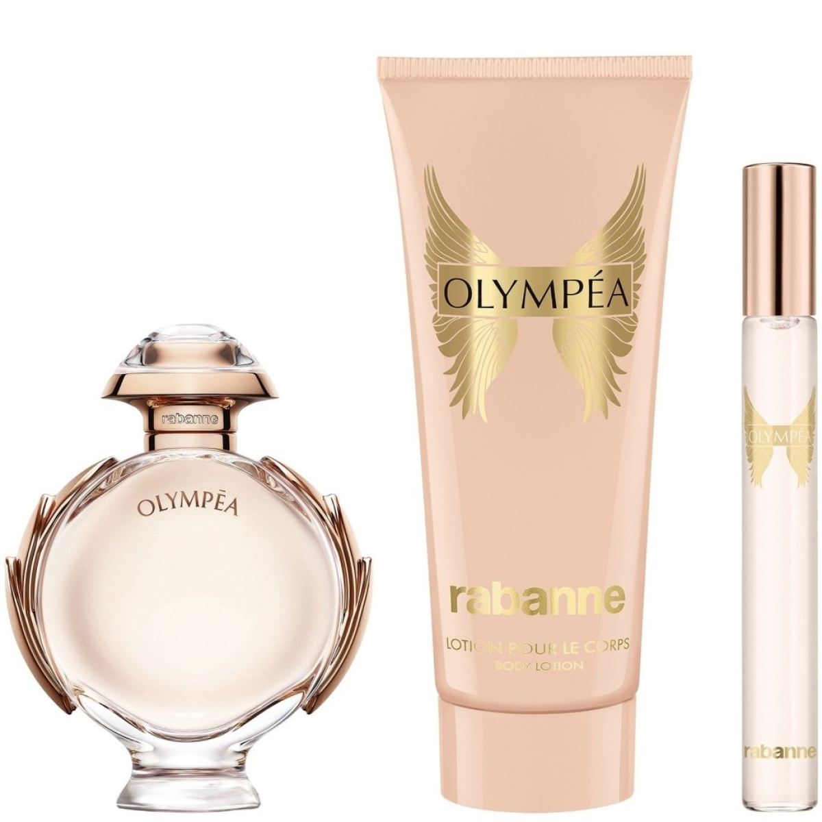 Paco Rabanne Olympea Gift Set: 50ml EDP + 100ml Lotion + 10ml EDP (HTML)