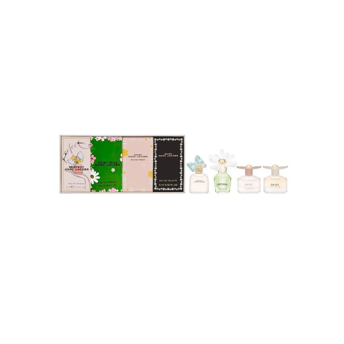 Marc Jacobs Miniature Gift Set – Daisy, Fresh, Wild & Perfect