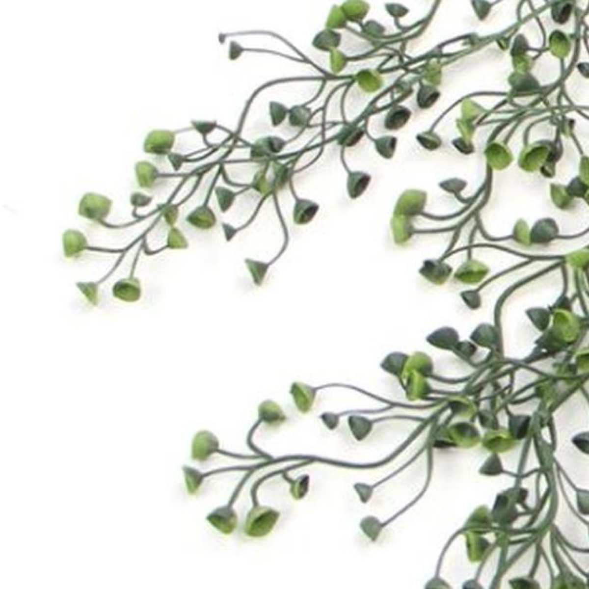 Leaf 75cm Hanging Artificial Trailing String Pearl Plant, UV and Fire Resistant