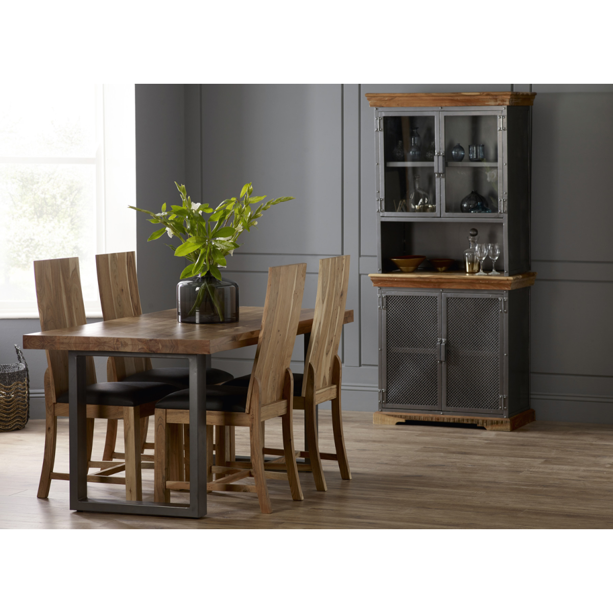 Dining Chair Matching Metropolis Industrial (Set of 2)