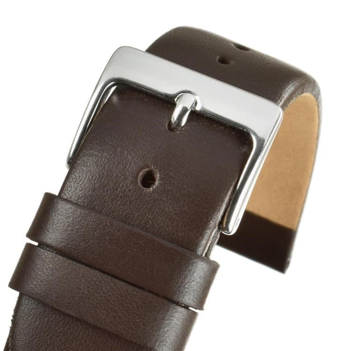 Brown Calf Leather Watch Strap 14mm