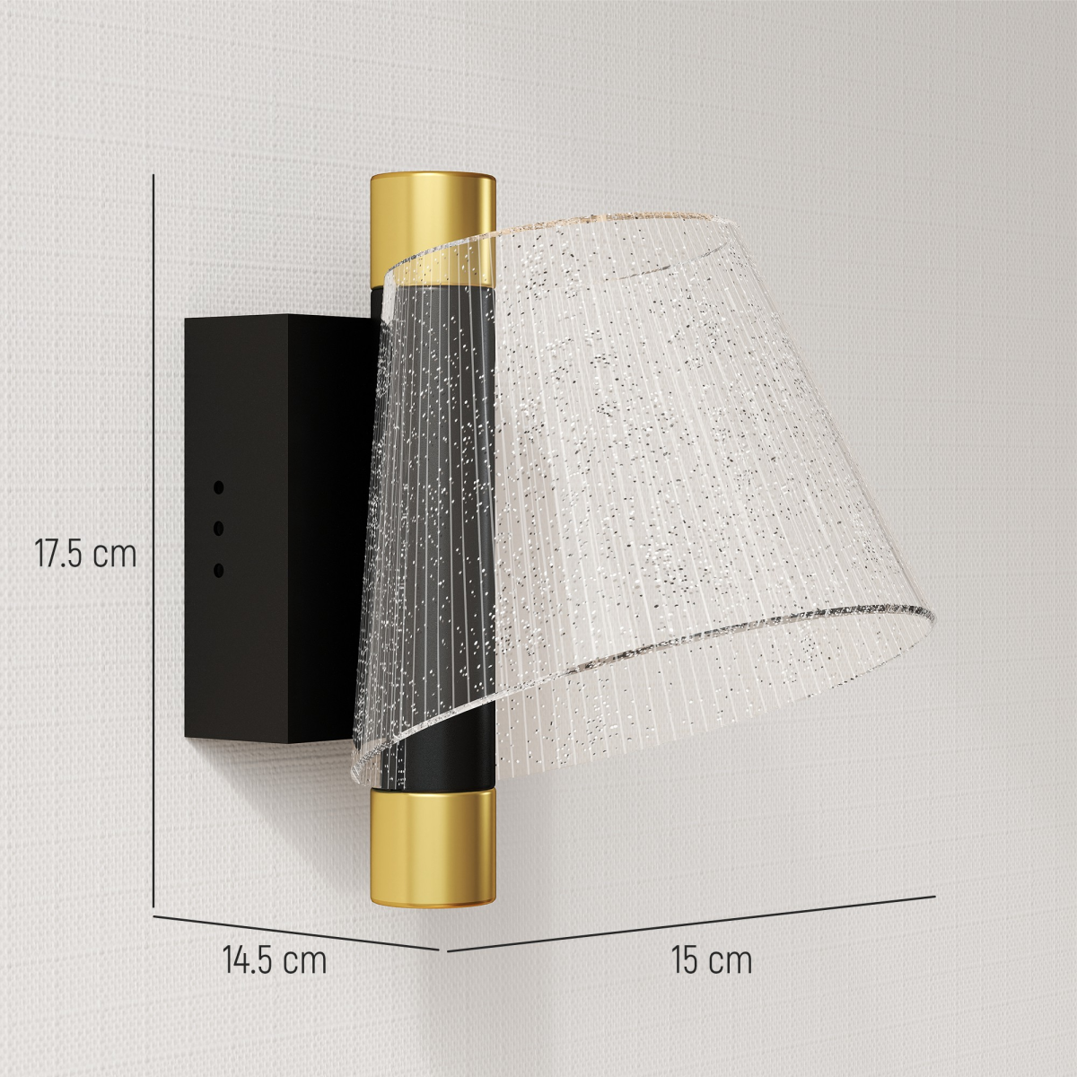 LED Outdoor Wall Lighting Modern Waterproof IP65 Outside Wall Sconce for House