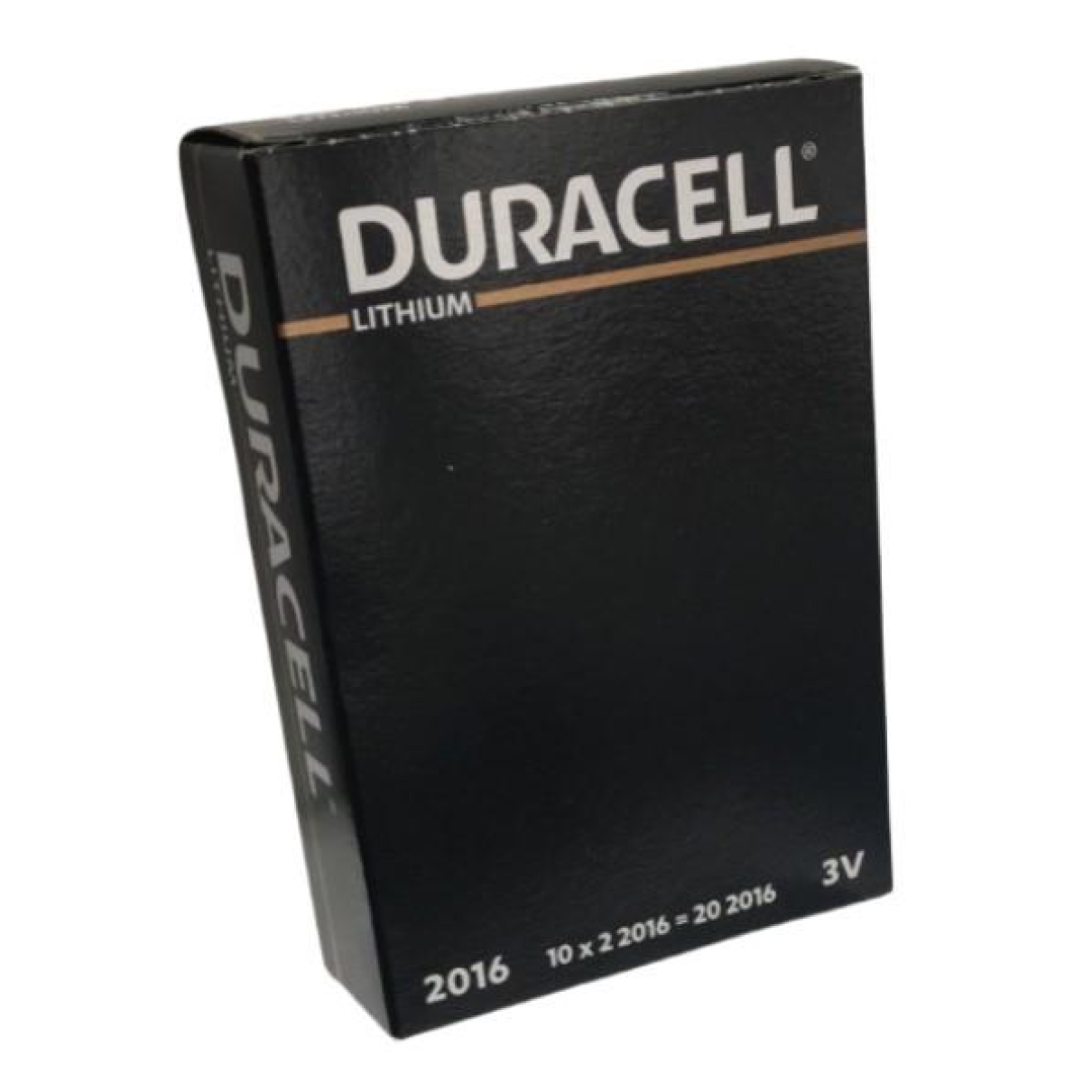 Duracell CR2016 3V Lithium - Pack of 2(Box of 10)