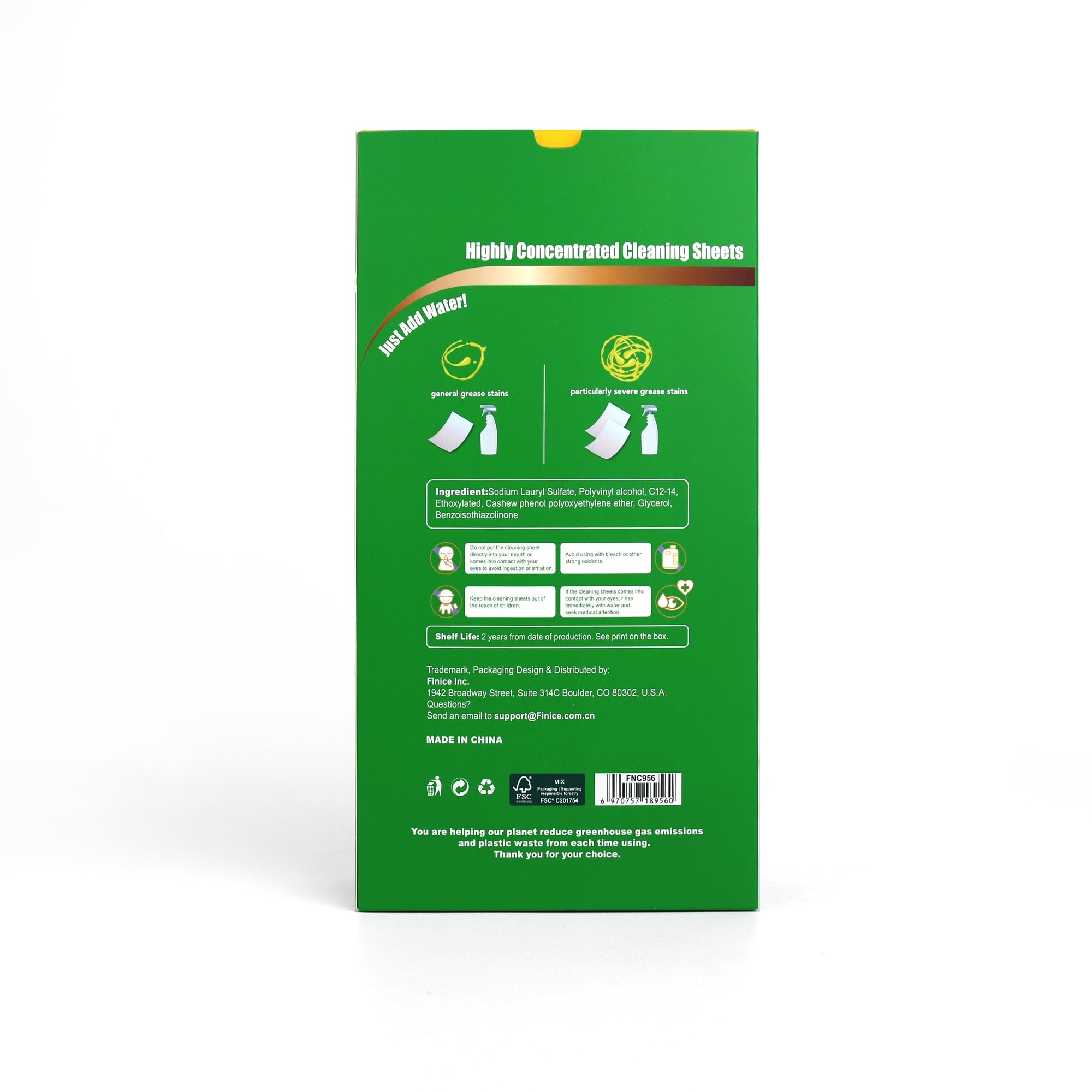 Finice Kitchen Grease & Stain Cleaning Kit