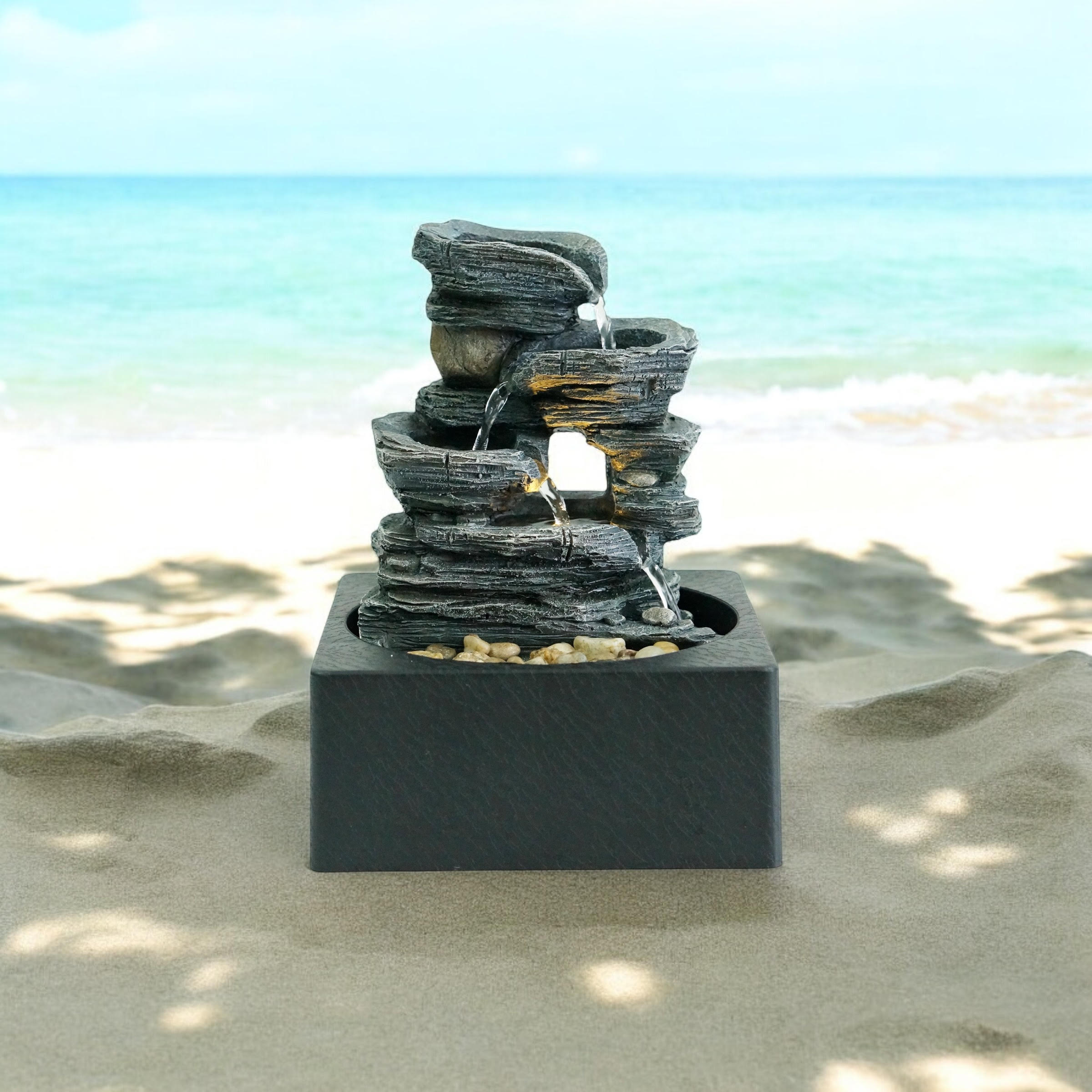 MSL 24cm Tabletop Fountain, Hand Finished, 240V