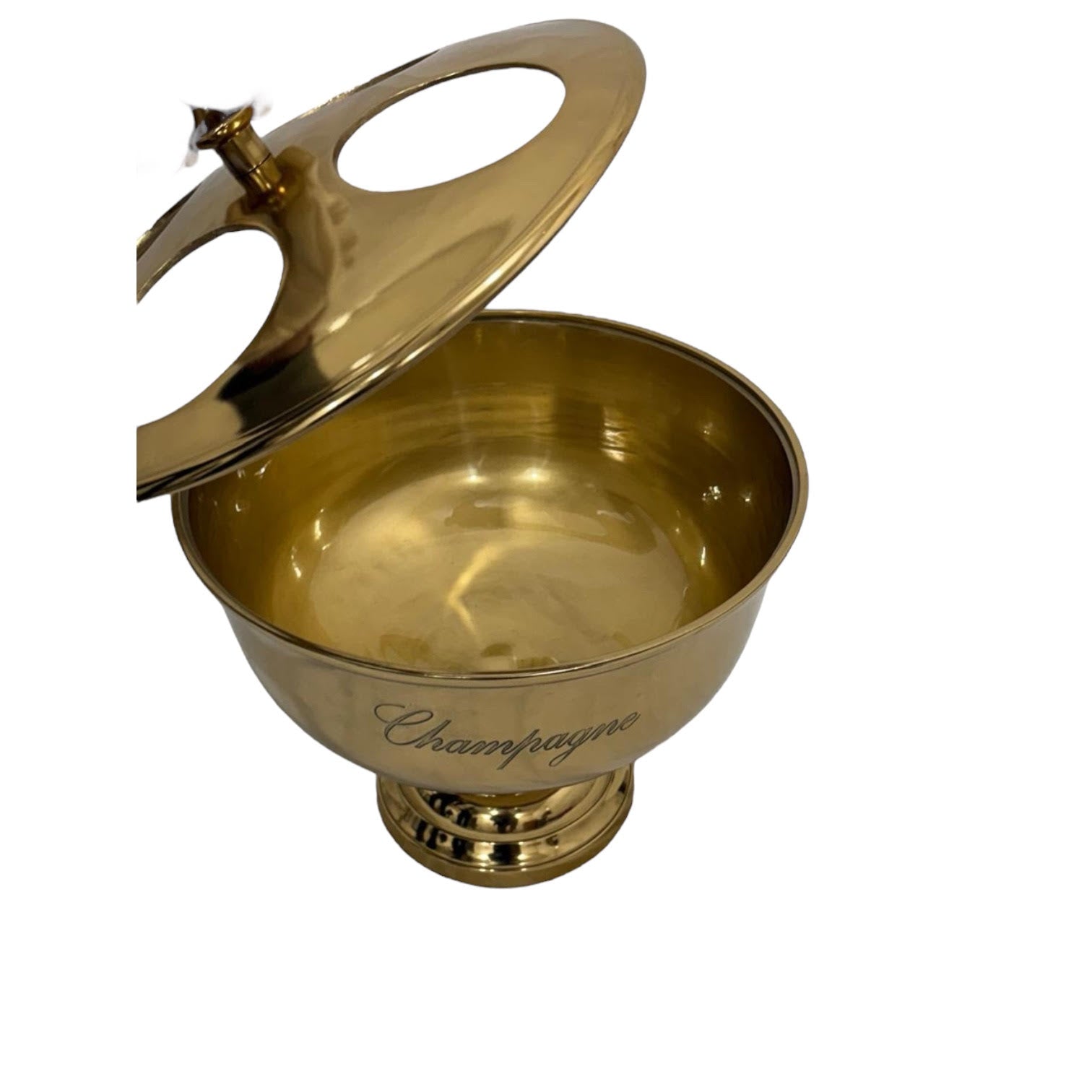 36cm Nickel Plated 4 Bottle Champagne Bucket