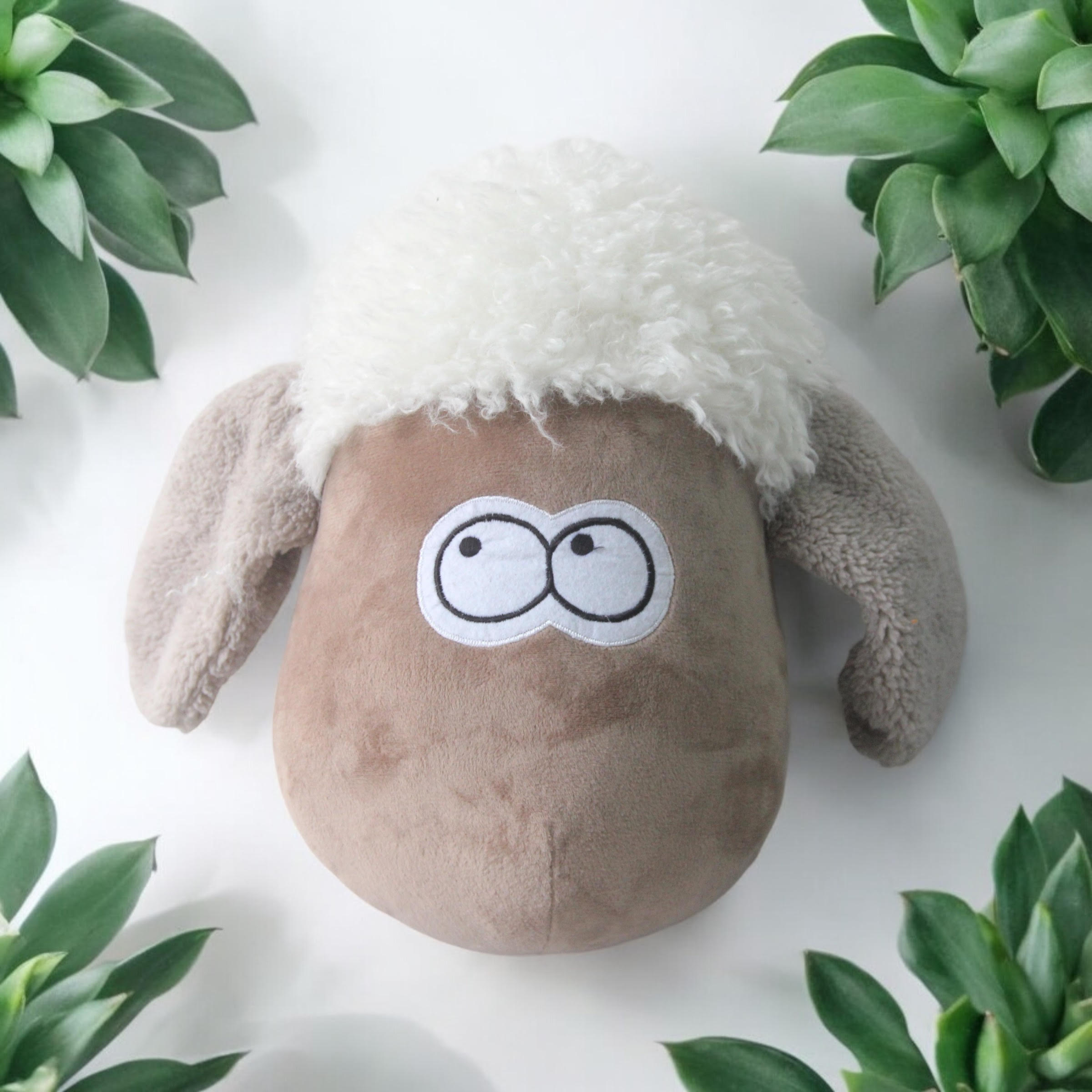 30CM Multi-Colored Sheep Head Wall Hanger