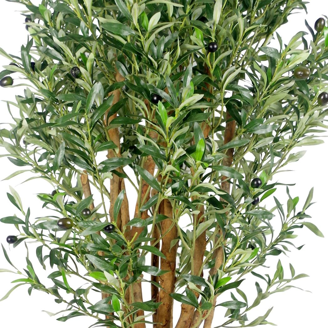 125cm Artificial Olive Tree with Pot | Luxury Premium Range