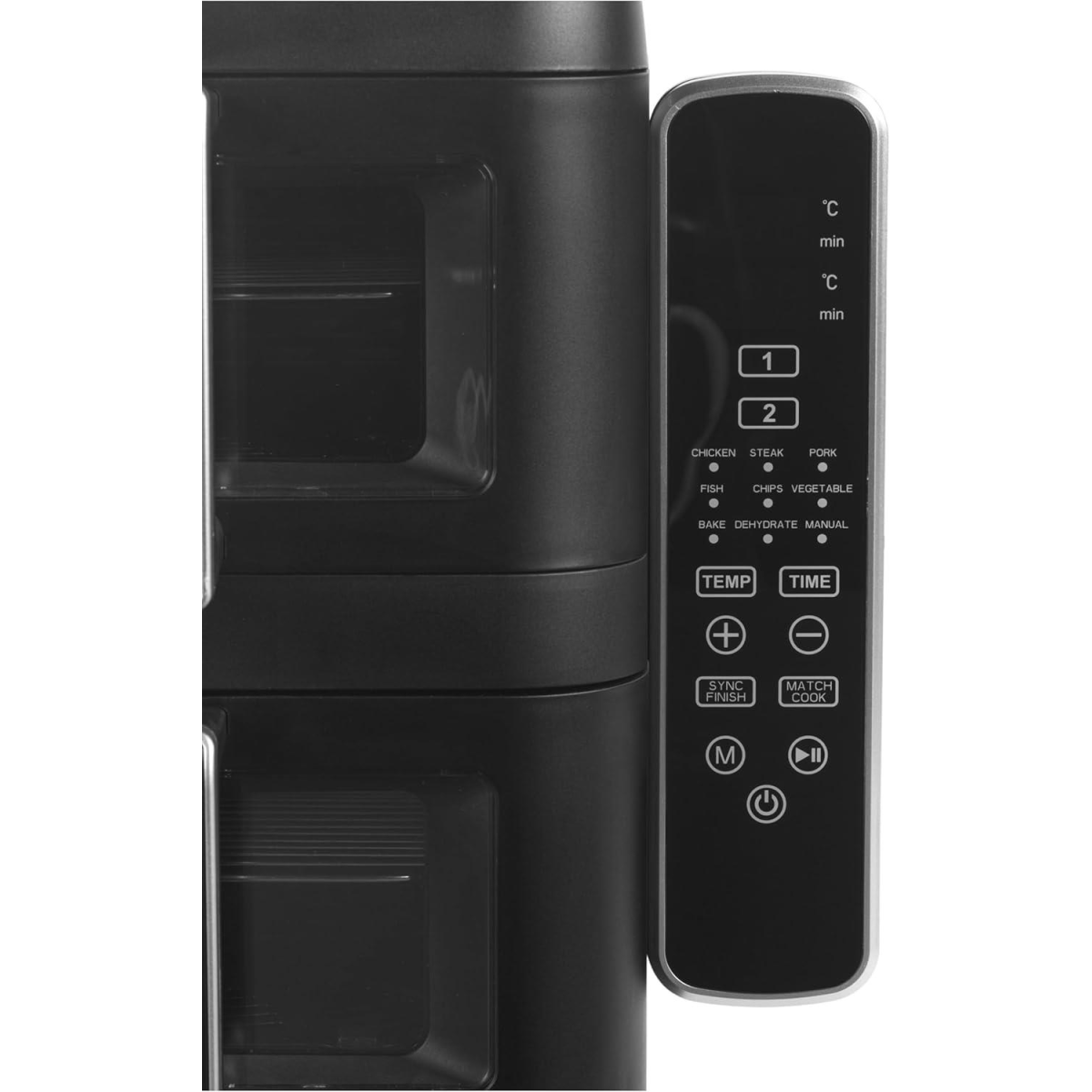 Progress 9L Dual Tier Air Fryer, 2400W, Digital Touch Control