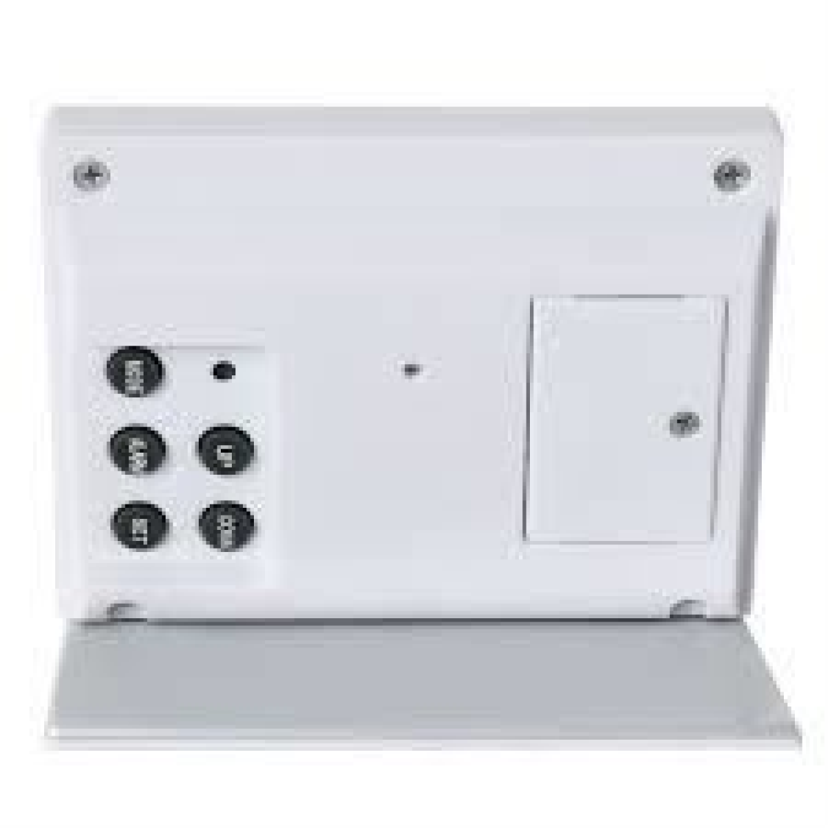 Acctim Mini Flip 2 Folding Travel LCD Alarm Clock White 15782